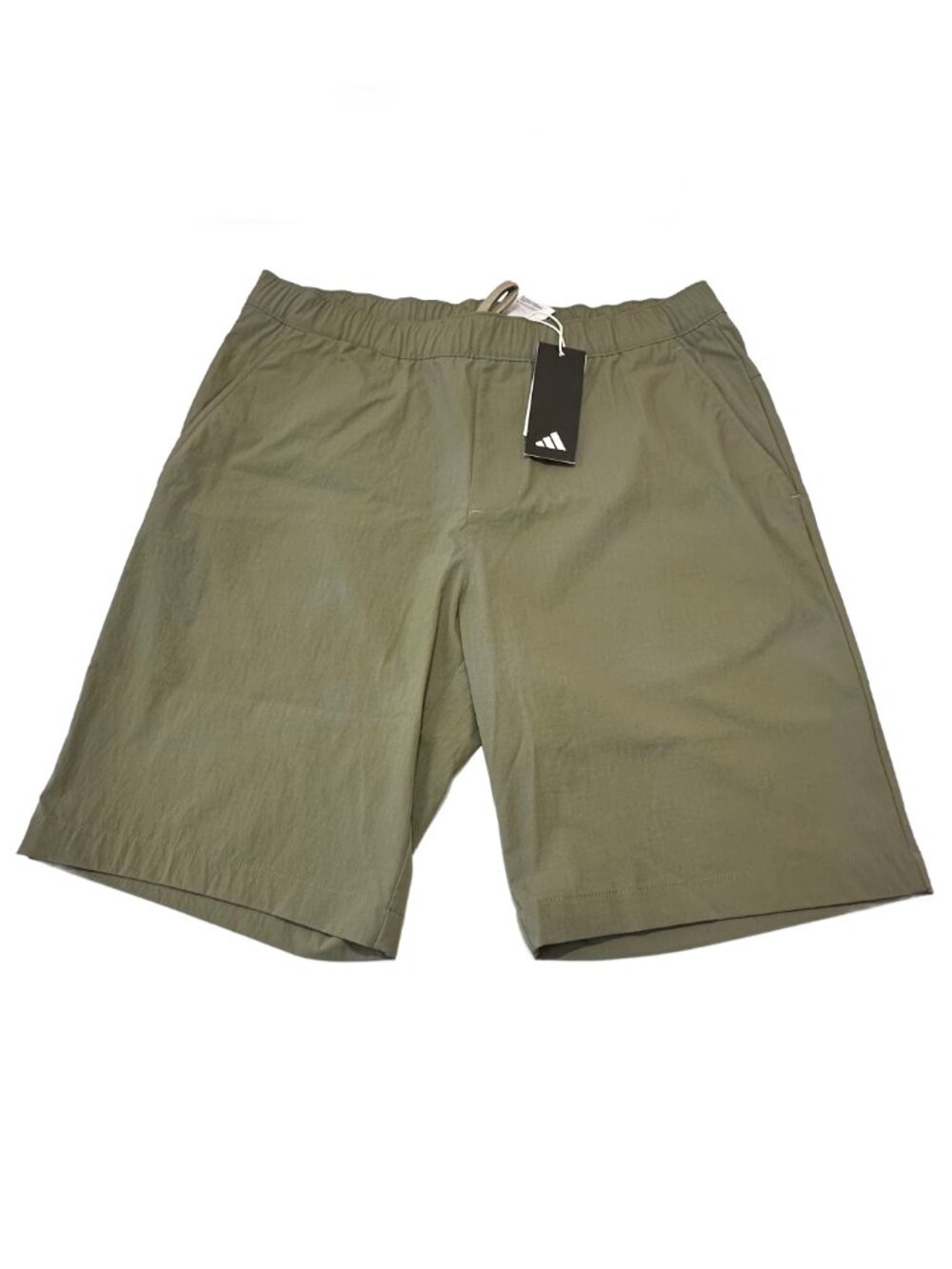 New adidas Men's Ripstop 9 " Golf Shorts - Olive green - Size M (Run Small)